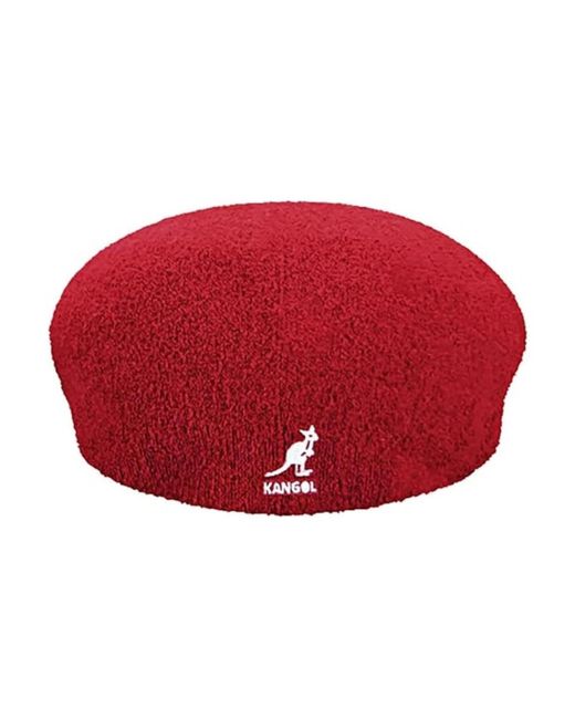 Kangol Red Roter Elastischer Bermuda Hut