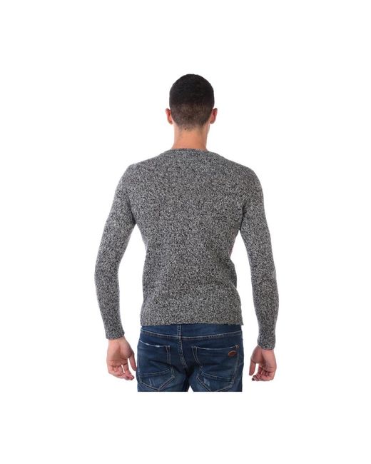 Daniele Alessandrini Red Round-Neck Knitwear for men