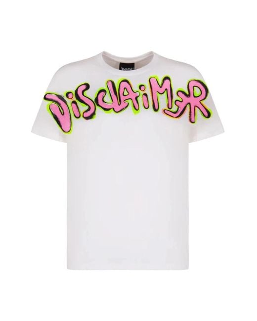 DISCLAIMER White T-Shirts for men