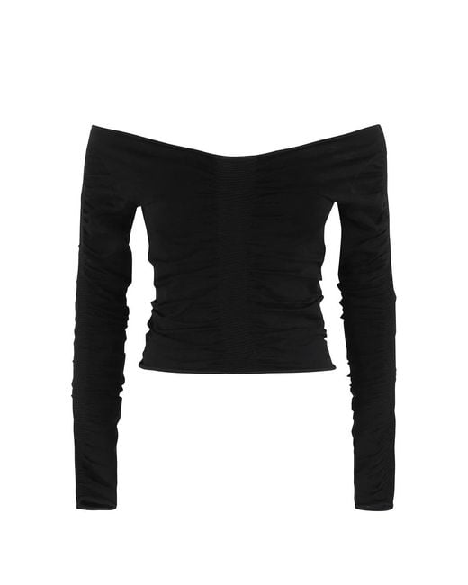 Alexander Wang Long Sleeve Tops in het Black