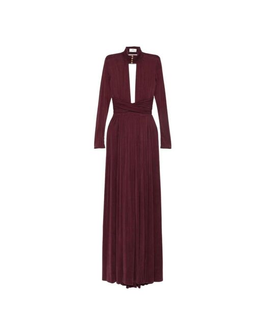 Gowns Elisabetta Franchi de color Purple