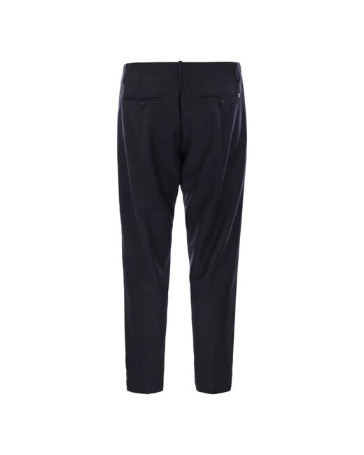 Dondup Blue Suit Trousers for men
