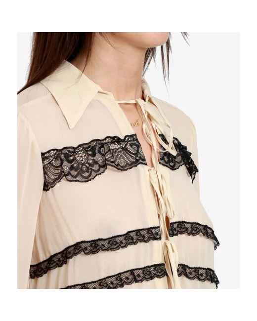 Blouses & shirts > blouses Aniye By en coloris Natural