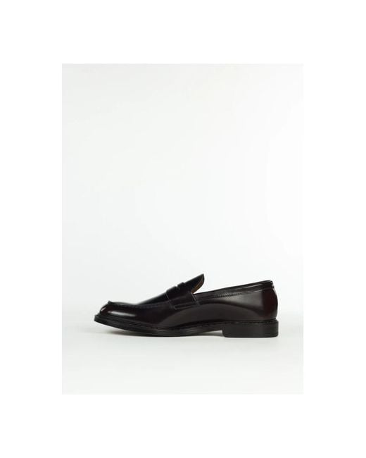 Doucal's Black Loafers for men