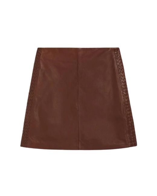 Max Mara Brown Short Skirts