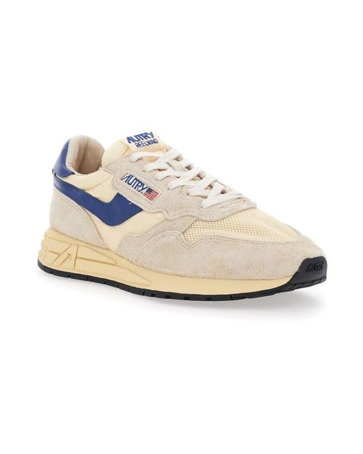Autry Blue Sneakers Reelwind Suede for men