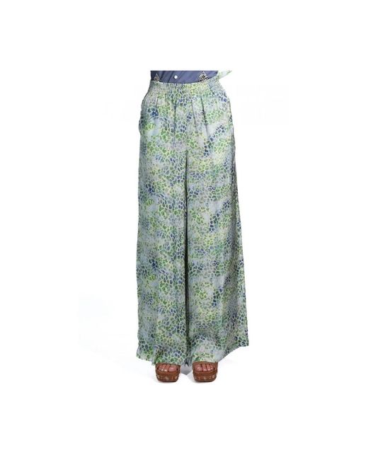 Jijil Green Wide Trousers