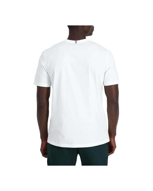 Le Coq Sportif T-Shirts in het White voor heren