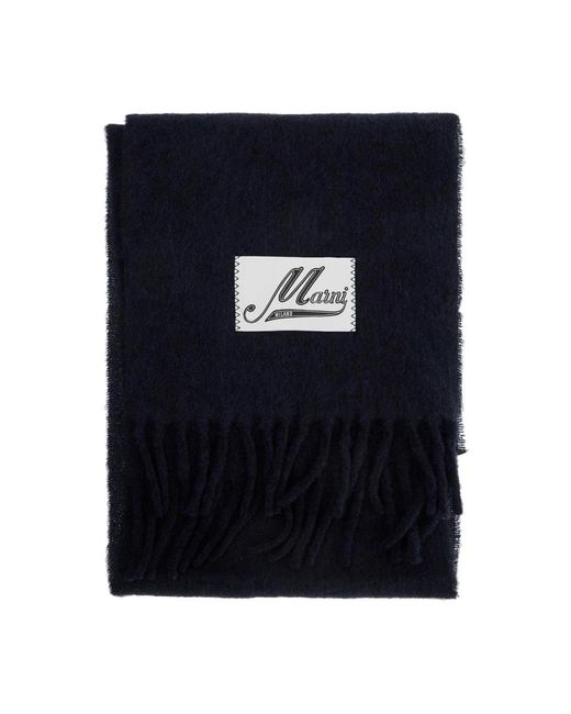 Marni Accessoires ,Blauw ,Sciarpa in het Blue