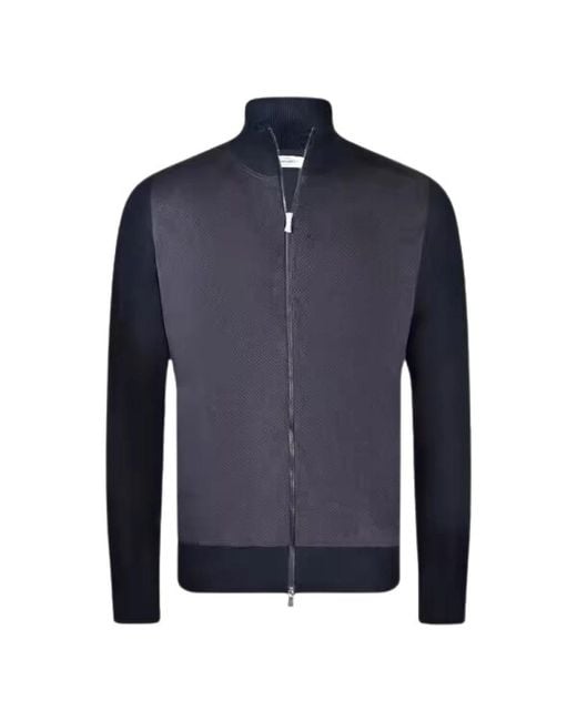 Gran Sasso Blue Cardigans for men