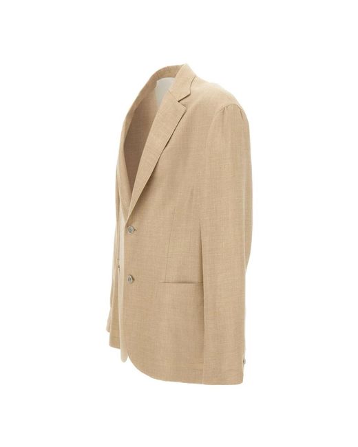 Barba Napoli Natural Blazers for men