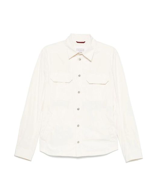 Brunello Cucinelli Light Jackets in het White voor heren