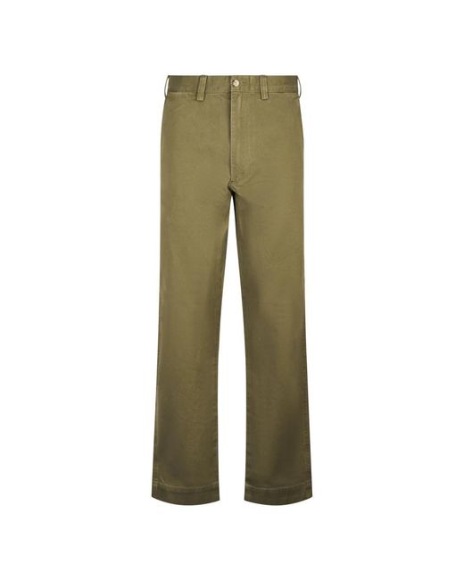 Polo Ralph Lauren Green Straight Trousers for men