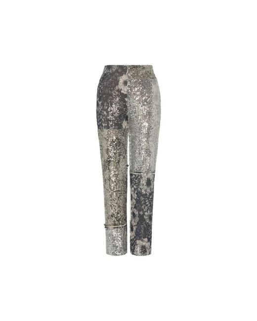 Maison Margiela Gray Slim-Fit Trousers