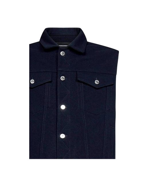 Jackets > vests DSquared² pour homme en coloris Blue