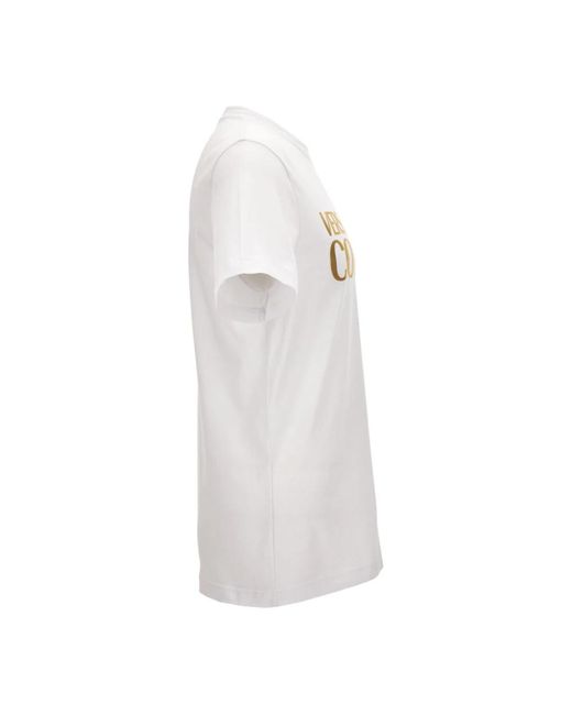Versace Jeans Couture Weiß & Stylisches T-Shirt in White für Herren