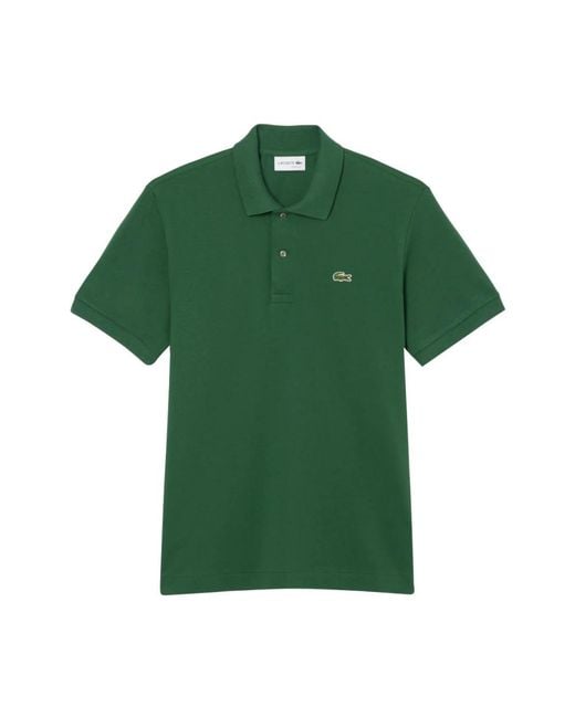 Lacoste Green Polo Shirts for men