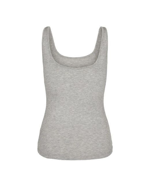 Sleeveless Tops Sofie Schnoor de color Gray