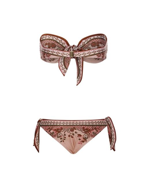 Bikinis Zimmermann de color Brown