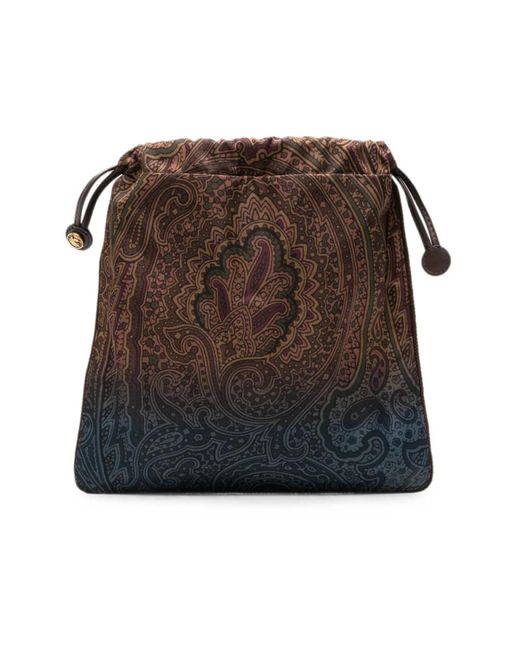 Etro Brown Bucket Bags