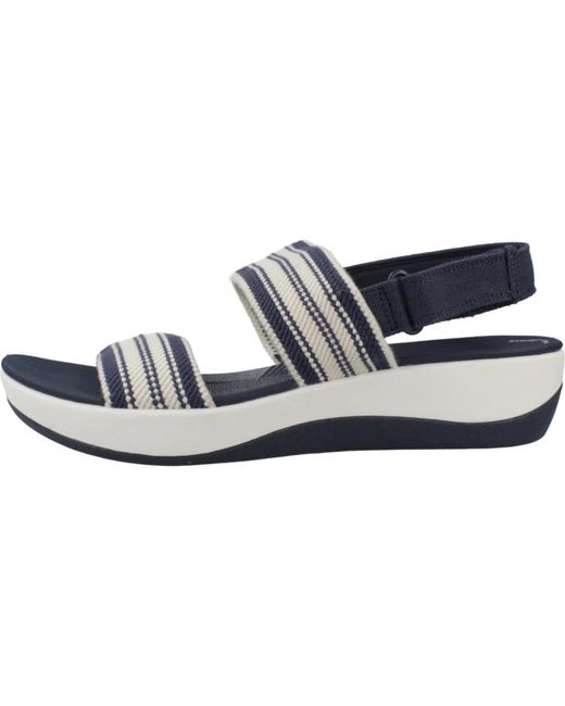 Wedges Clarks en coloris Blue