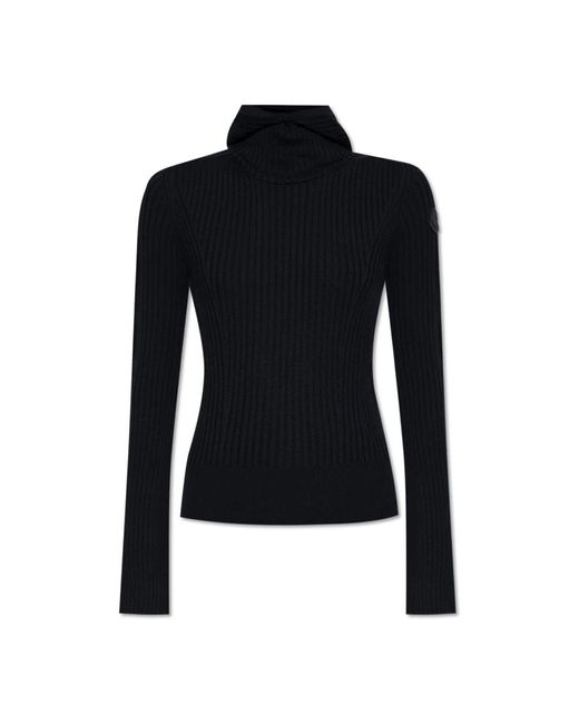 Felpa con cappuccio di Moncler in Black