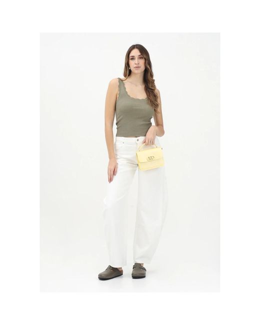 Loose-Fit Jeans di ViCOLO in White
