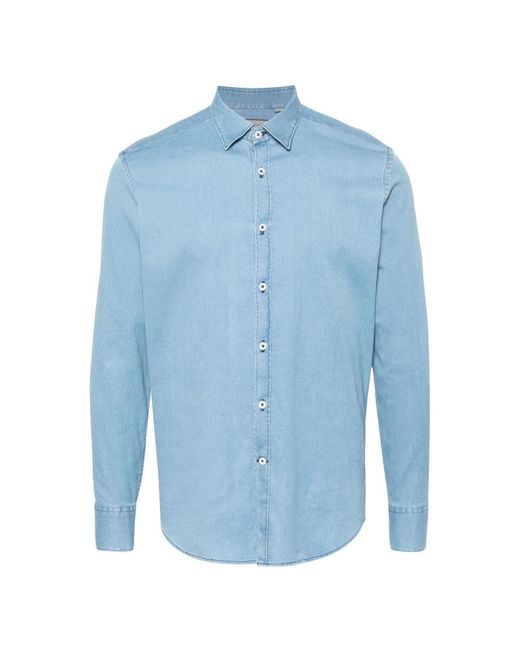 Shirts > casual shirts Canali pour homme en coloris Blue