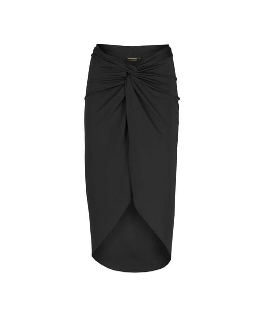 Midi Skirts di Miss Bikini in Black