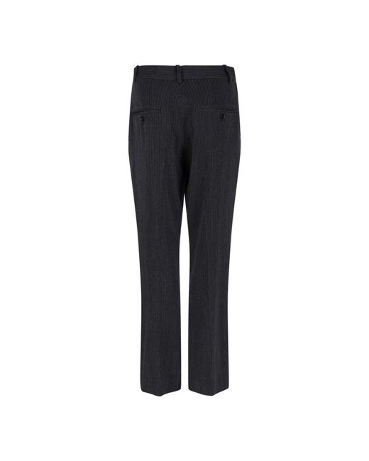 Isabel Marant Black Straight Trousers