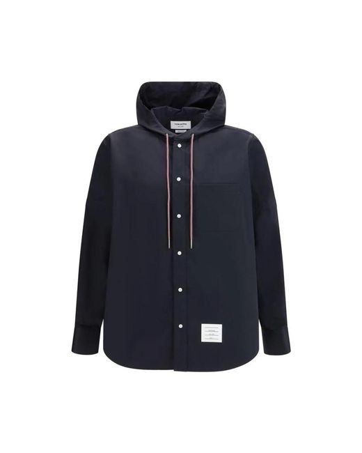 Thom Browne Blue Light Jackets for men