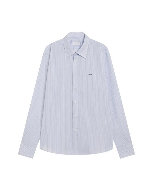 Prada Blue Casual Shirts for men