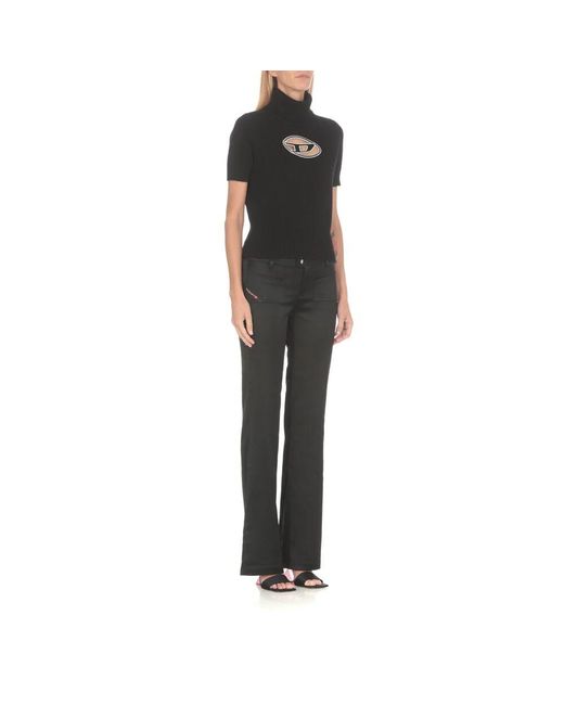 Turtlenecks di DIESEL in Black