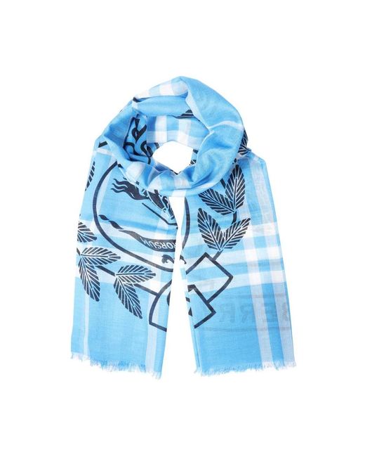 Burberry Blue Winter Scarves
