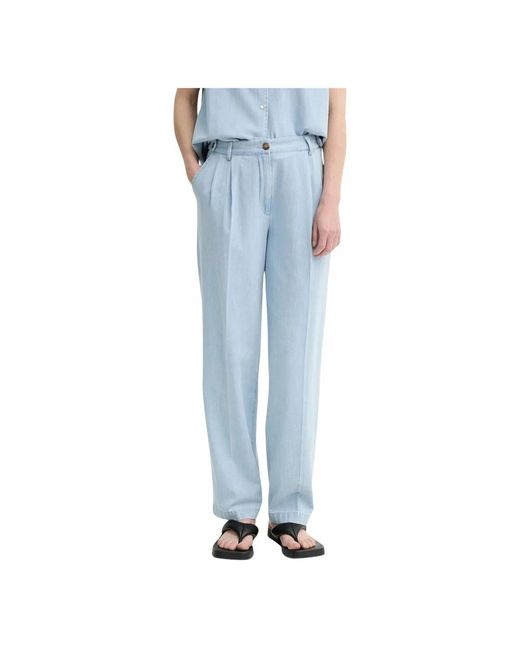 Straight Jeans A.P.C. de color Blue