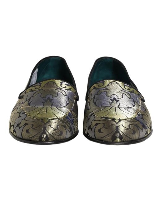 Dolce & Gabbana Black Loafers for men
