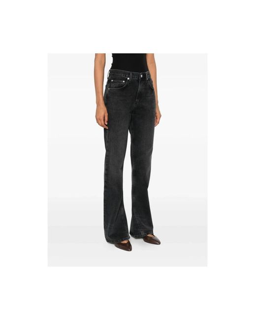 Boot-Cut Jeans Agolde de color Black
