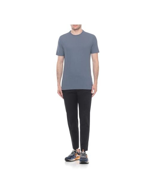 Zanone Blue T-Shirts for men