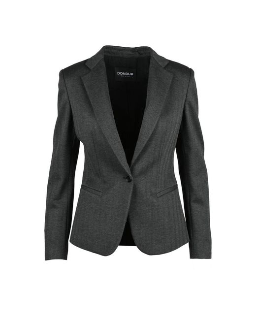 Dondup Giacca Sfiancata in het Black
