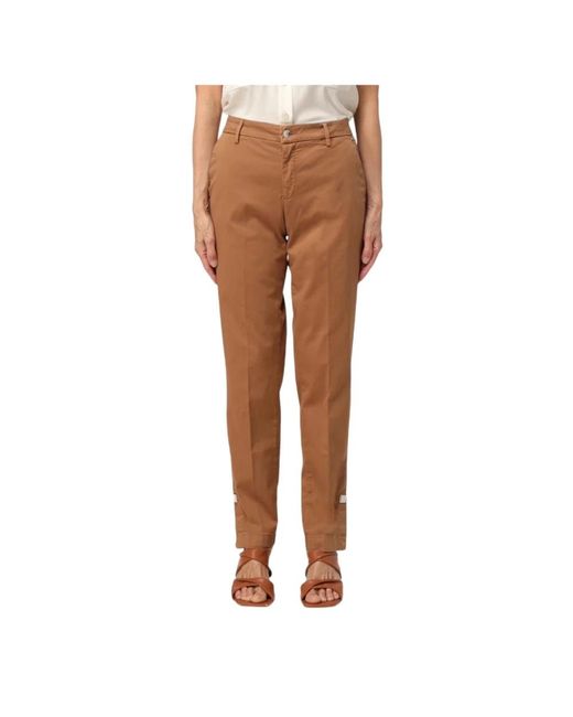 Pantalones elegantes para mujeres Liu Jo de color Brown