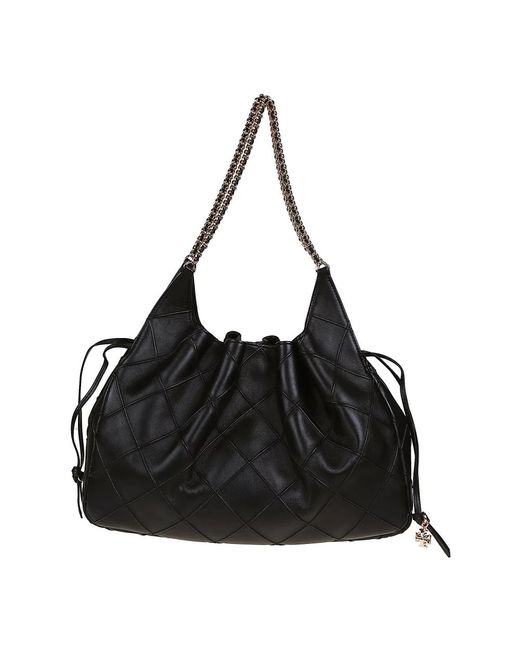 Tory Burch Black Große Fleming Tote