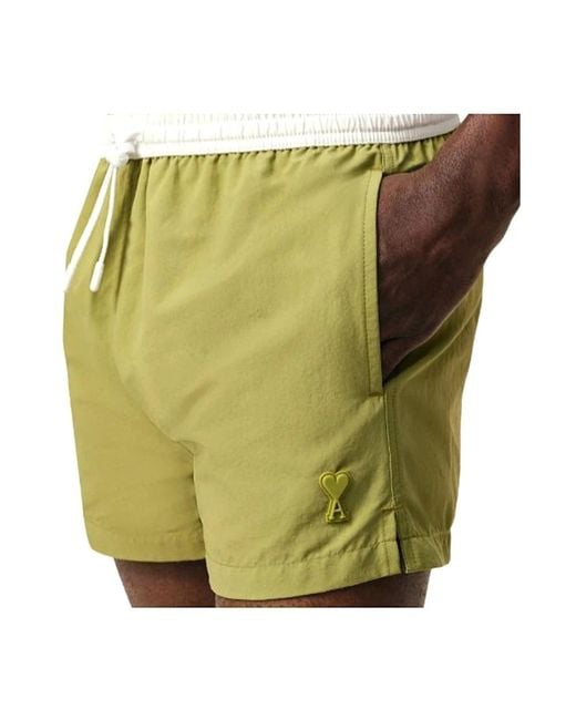 AMI Green Beachwear for men