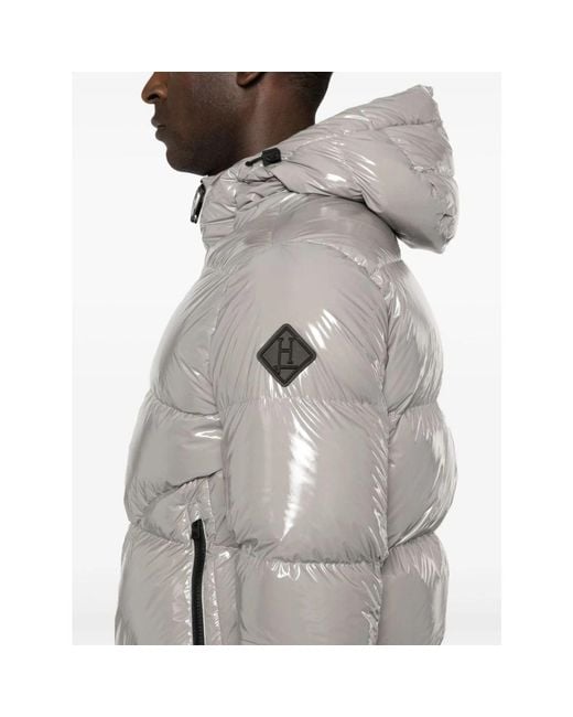 Herno Gray Down Jackets for men