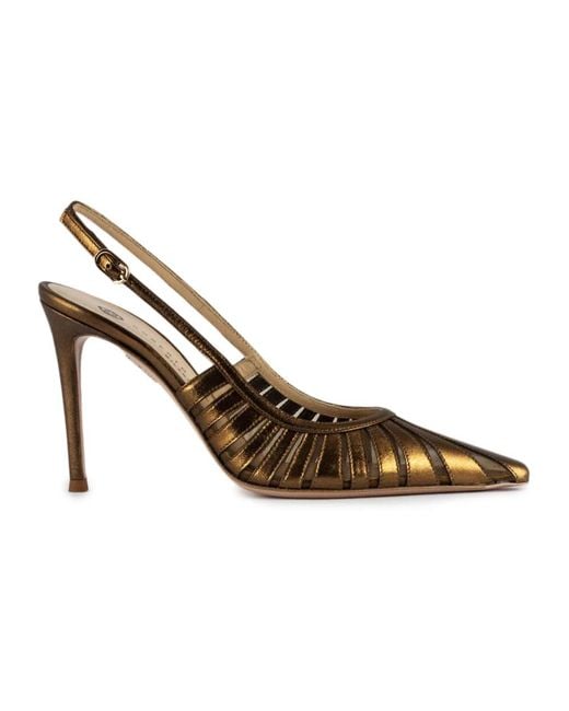 Roberto Festa Metallic Pumps