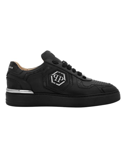 Philipp Plein Black Sneakers