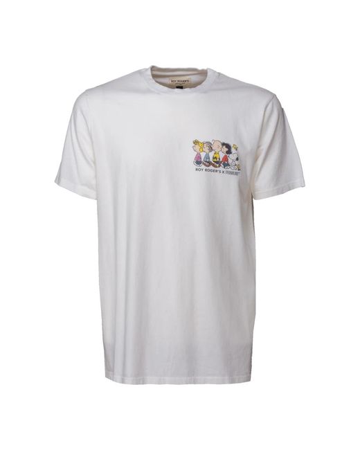 T-shirt x peanuts di Roy Rogers in Gray da Uomo