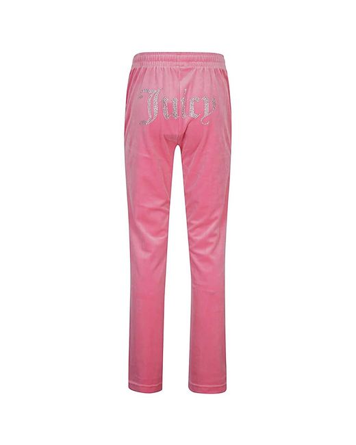 Juicy Couture Pink Straight Trousers