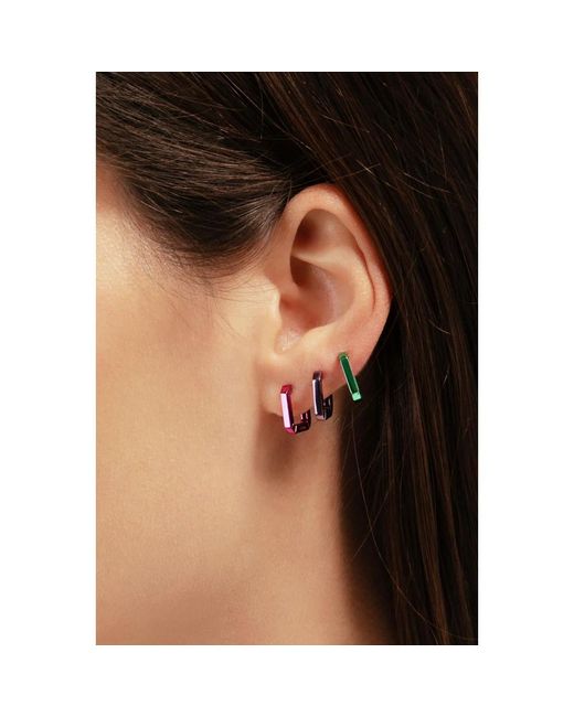 Earrings Eera en coloris Green