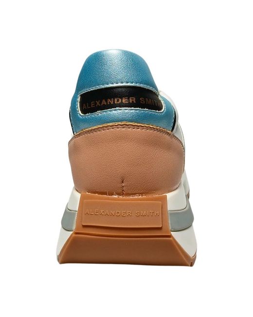 Alexander Smith Blue Sneakers