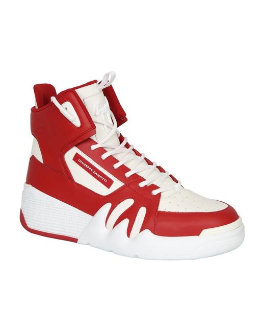 Giuseppe Zanotti Red Sneakers for men